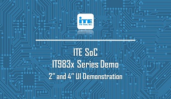 IT983x Small-sized HMI Demonstration